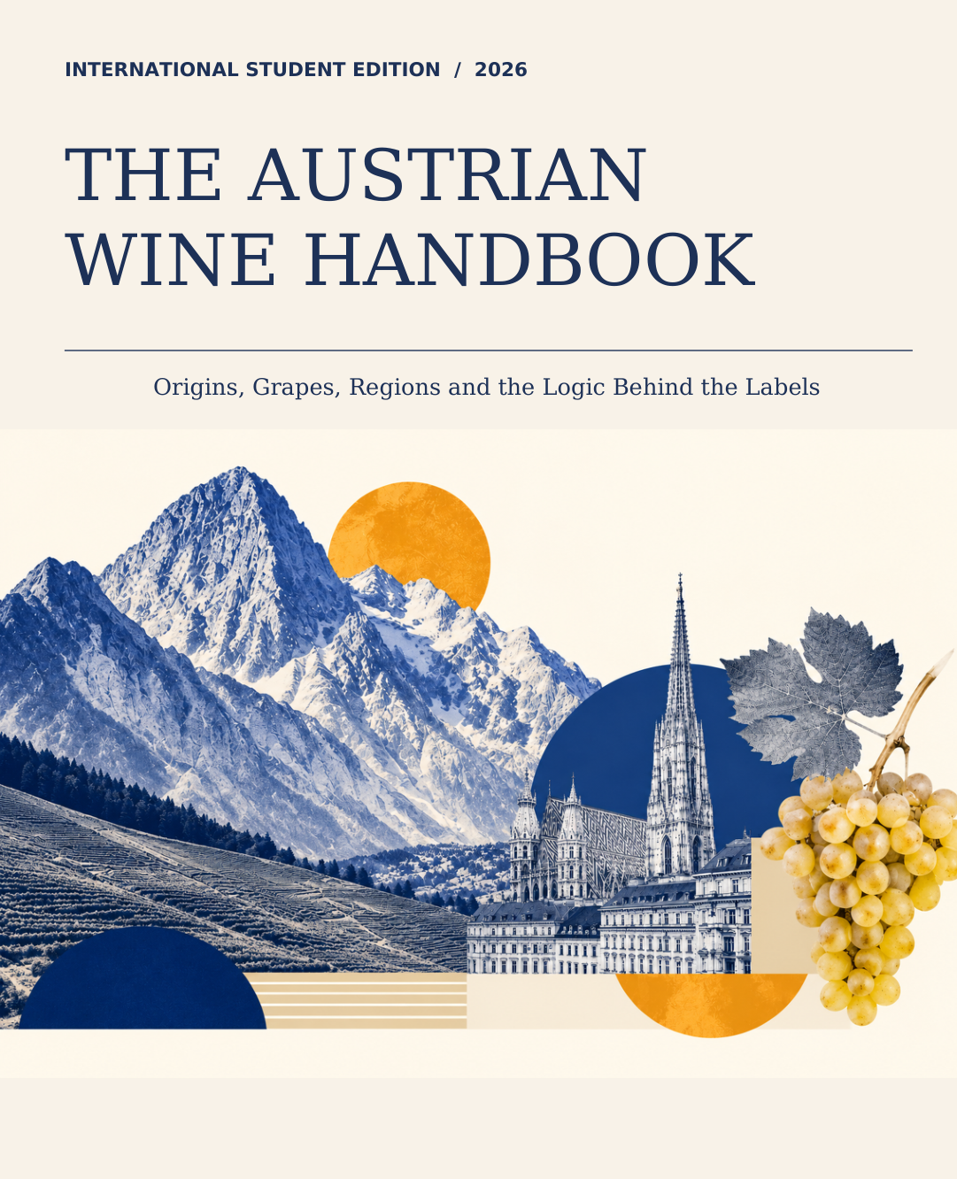 Cover of The Austrian Wine Handbook, International Student Edition 2026